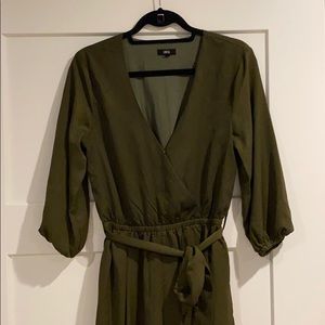 Lucca Olive green romper